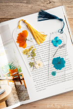 flower bookmarks