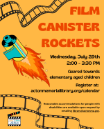 film canister rocket program for kids