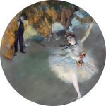 Ballerina dancing on the beach.