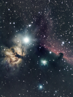 universe with nebulae, stars, and galaxies