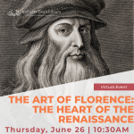 Leonardo da Vinci self portrait as a line drawing