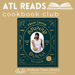 ATL Reads Cookbook Club promotion featuring "From Crook to Cook" by Snoop Dogg