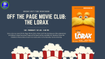 Lorax Movie Club