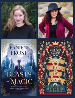 2 authors 2 book covers