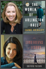 two authors and their book covers