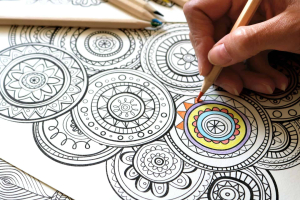 In Person - Adult Coloring Group: Drawing Outside the Lines image
