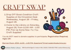 Craft Supplies Swap! (Ages 18+) image