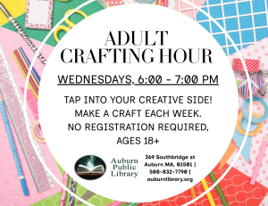 Adult Crafting Hour image