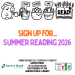 *Sign up for Summer Reading