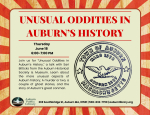 carnival stripes with logo for the town of auburn ma