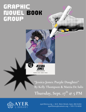 Graphic Novel Book Group  - Jessica Jones: Purple Daughter image