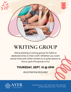 Writing Group image