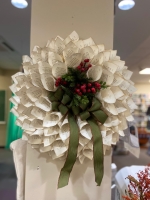 Book Wreath