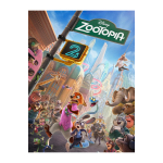 Movie poster for Zootopia 2.