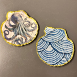 Decoupage Shells
