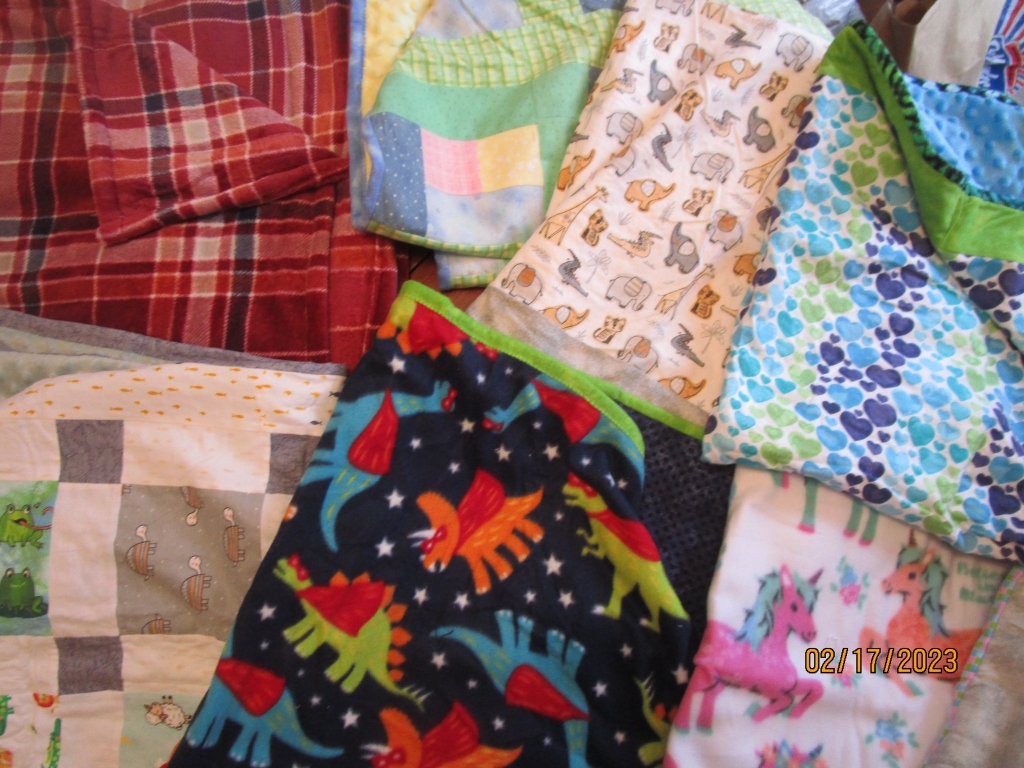 04/14/2023 Project Linus Blanket Bedford Public Library