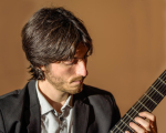 portrait with guitar