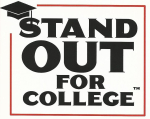 stand out for college logo