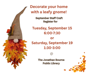 Leafy Gnome Fall Staff Craft with Judy image