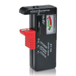 battery tester is compatible with a wide range of 1.5V AAA, AA, C, D alkaline batteries, 9V batterie