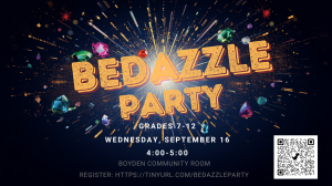 Crafternoon for Teens, Bedazzling Party, Grades 7-12 image