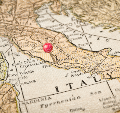 map of italy