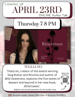 Thalia Ho, creator of the award-winning blog Butter and Brioche and author of Wild Sweetness, explor