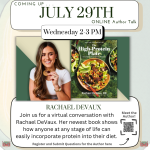 Join us for a virtual conversation with Rachael DeVaux. Her newest book shows how anyone at any stag