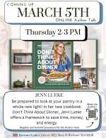 In her new cookbook Don’t Think About Dinner, Jenn Lueke offers a framework to save time, money, a