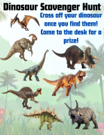 Monthly Scavenger Hunt ENDS!