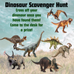 Monthly Scavenger Hunt BEGINS!