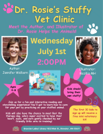 Join us for a fun and interactive reading and storytelling experience!  You'll get to learn how to c
