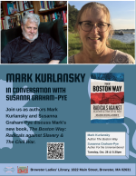 Two authors and the book The Boston Way.