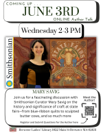 Join us for a fascinating discussion with Smithsonian Curator Mary Savig on the history and signific