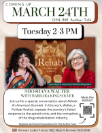 Join us for a special conversation about Rehab: An American Scandal. In this work, Walter, a Pulitze