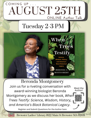 Virtual Speaker Series: When Trees Testify: Reclaiming America’s Black Botanical Legacy image