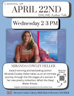 Award-winning and bestselling author Miranda Cowley Heller takes us on an intimate journey through t