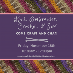 Adult Yarn and Threads Crafting Session