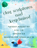 Clay Sculptures & Keychains (B, MCI)