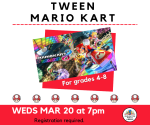 Tween Event: Mario Kart (A, B,C)