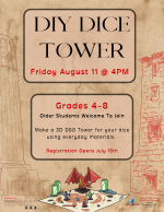 D&D  Dice Towers (B, MCI)