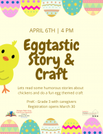 Eggtastic Story and Craft