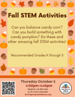 Fall STEM Activities (B,MCI)