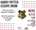 Teen Event: Escape Room (B, MCI)