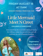 Little Mermaid Meet N Greet (A, B, MCI)
