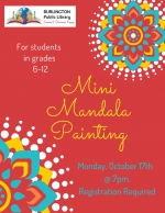 Teen Event: Mini Mandala Painting