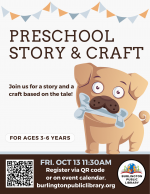 Preschool Story & Craft  (A,B.MCI)
