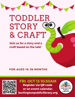 Toddler Story & Craft (A,B,MCI)