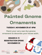 Painted Gnome Ornaments 