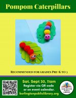 Pom-Pom Caterpillar Craft (B,MCI)